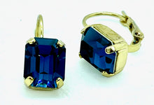 Load image into Gallery viewer, Earrings - Swarovski Hook - Octagonal 14x10 (lge)
