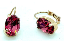 Load image into Gallery viewer, Earrings - Swarovski Hook - Oval
