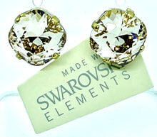 Load image into Gallery viewer, Earrings - Swarovski Stud - Cushion 10x10mm

