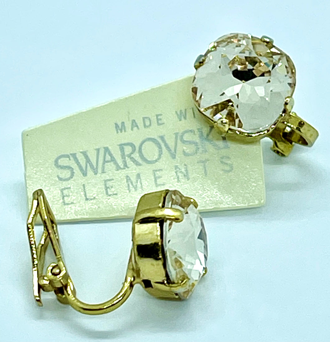 Earrings - NON PIERCED Swarovski Embellished