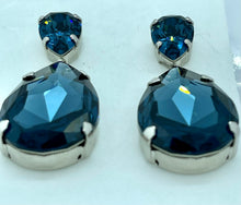 Load image into Gallery viewer, Earrings - Swarovski Drop - Double Pear
