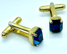Load image into Gallery viewer, Cufflinks - Swarovski Rectangle (med)
